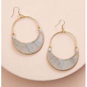 Noonday Collection Crescent Moon earrings